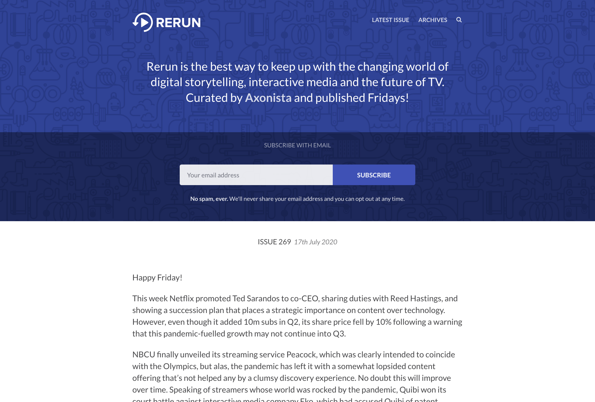 Website preview