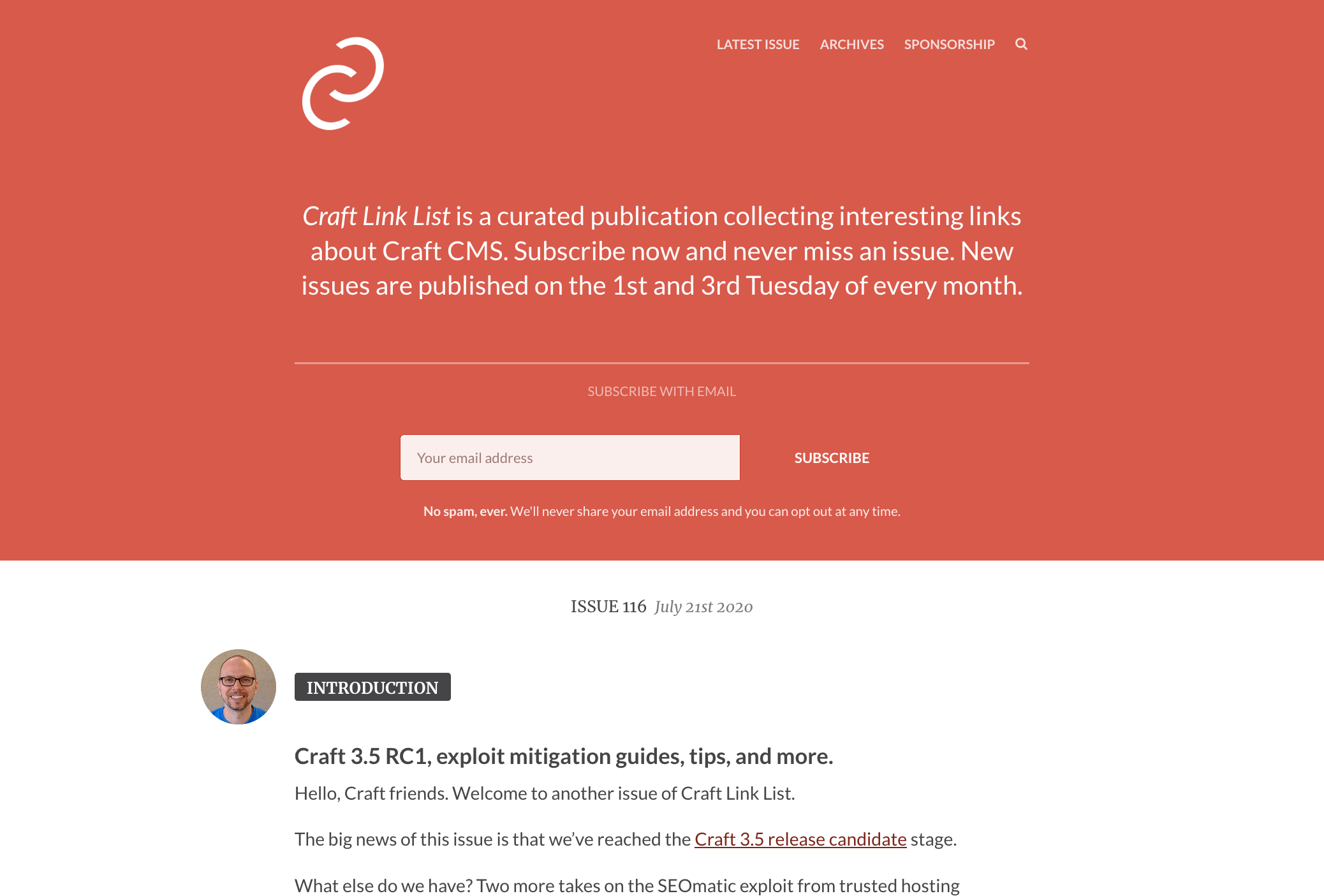 Website preview