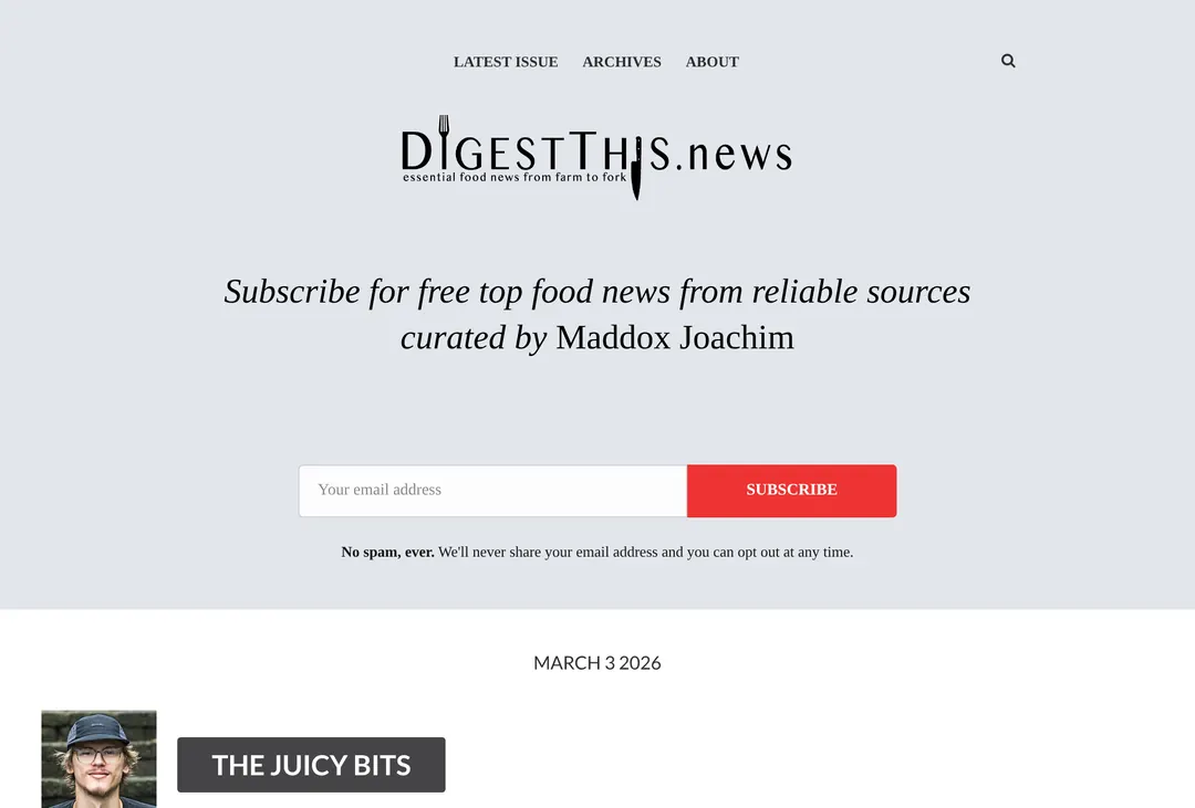 The DigestThis.news publication website